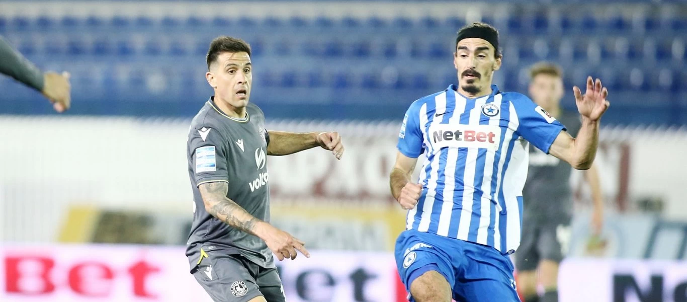 Ατρόμητος-Αστέρας Τρίπολης 1-1: Απόλυτη μοιρασιά στο Περιστέρι